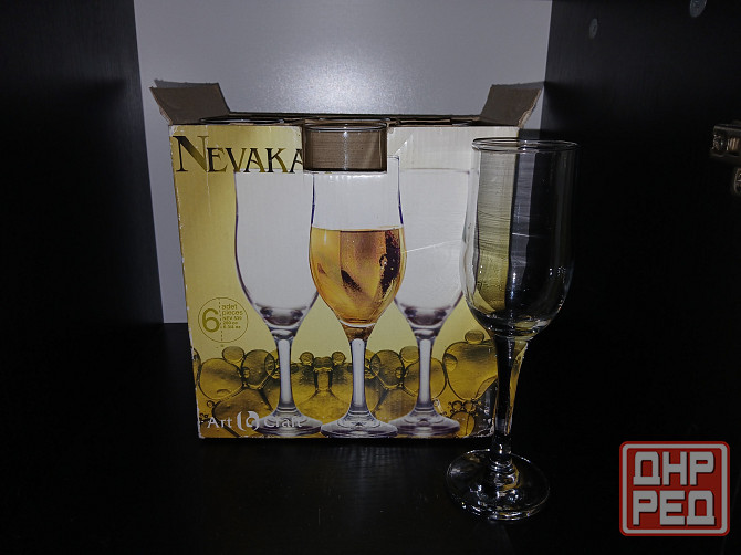 Бокалы для шампанского 6 шт. Донецк - изображение 1