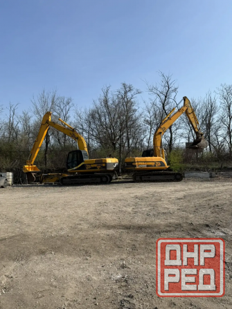 Аренда. Гусеничный экскаватор. Трал Донецк - изображение 1