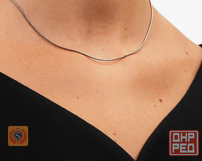 Цепочка платиновая 45 размер Донецк - изображение 2