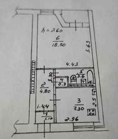 1 ком. квартира по ул. Разенкова Донецк