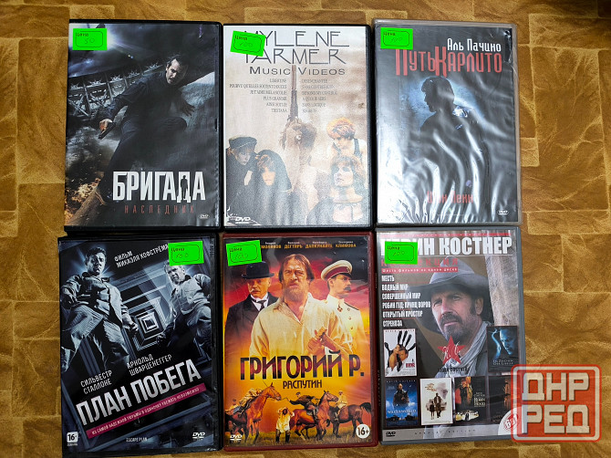 Фильмы DVD по все по 100 Макеевка - изображение 1
