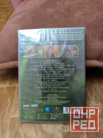 Black Masquerade Ritchie Blackmores' Rainbow. DVD-диск Макеевка - изображение 2