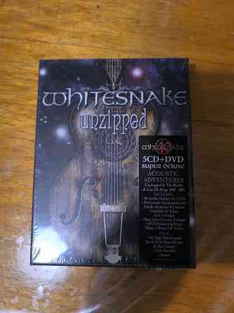Whitesnake Unzipped 5 CD + DVD BOX новый Макеевка