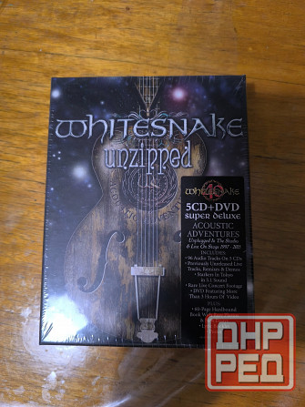 Whitesnake Unzipped 5 CD + DVD BOX новый Макеевка - изображение 1