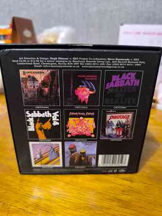 Black Sabbath Полная коллекция 70Х 1970 1978 (BOXSET) Макеевка