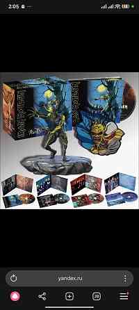 Iron Maiden Fear Of The Dark (Limited Edition)(CD) Макеевка