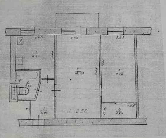 Двухкомнатная квартира в п.Новый Свет Старобешево