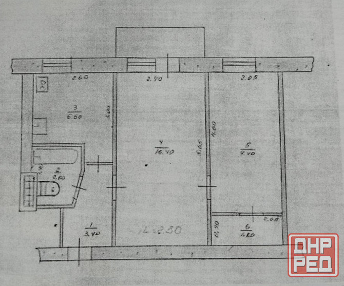 Двухкомнатная квартира в п.Новый Свет Старобешево - изображение 4