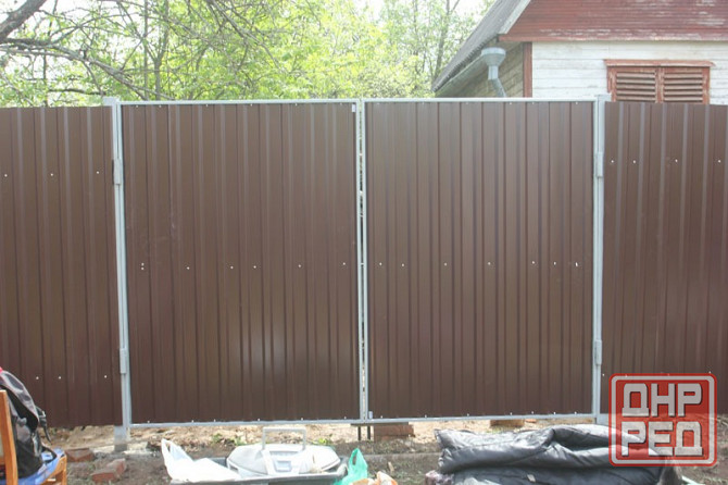 Установка и Изготовление Заборов из Профлиста Донецк - изображение 4