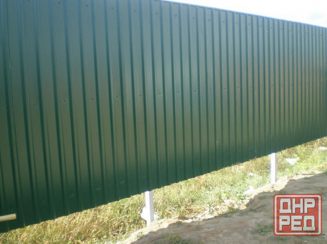 Установка Заборов из профлиста или шифера Донецк - изображение 1