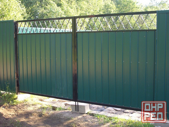 Установка Заборов из профлиста или шифера Донецк - изображение 6