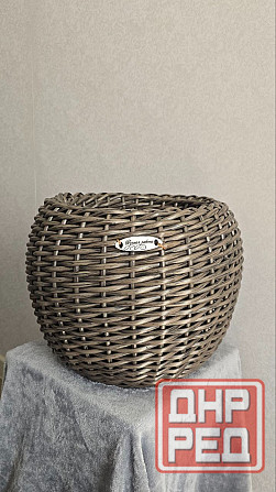 Кашпо и бельевые корзины из ротанга Донецк - изображение 2