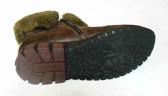 Женские зимние кожаные ботинки Донецк