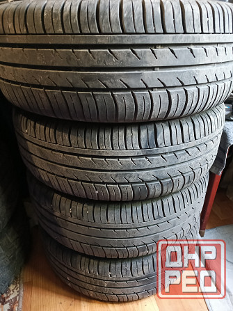 Продам комплект 185/60/R14 - 2024 года, разболтовка 4 / 114.3, стояли на Лачетти, цена 15 000руб (то Донецк - изображение 1