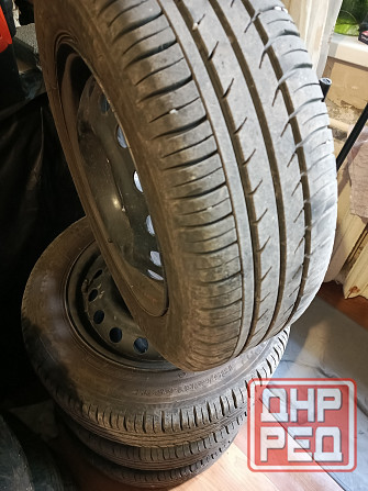 Продам комплект 185/60/R14 - 2024 года, разболтовка 4 / 114.3, стояли на Лачетти, цена 15 000руб (то Донецк - изображение 2