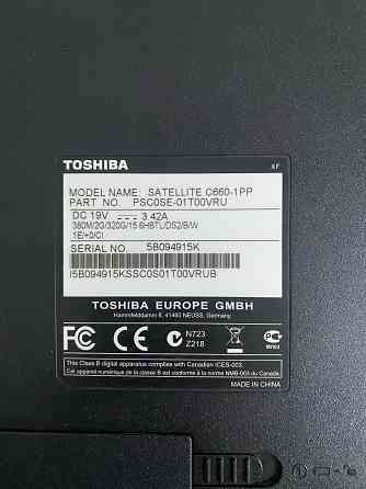 Ноутбук Toshiba c660-1pp i3-380m DDR3 6Gb SSD256Gb Win10 Донецк