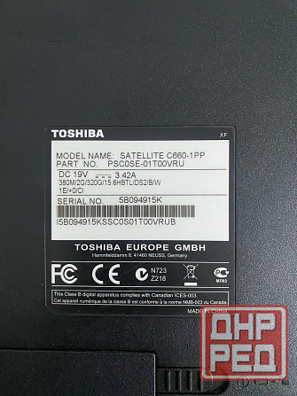 Ноутбук Toshiba c660-1pp i3-380m DDR3 6Gb SSD256Gb Win10 Донецк - изображение 4