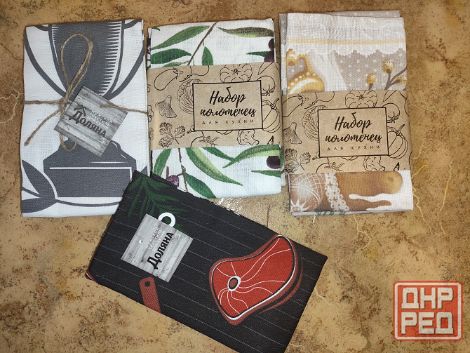 Наборы кухонных полотенец Донецк - изображение 2