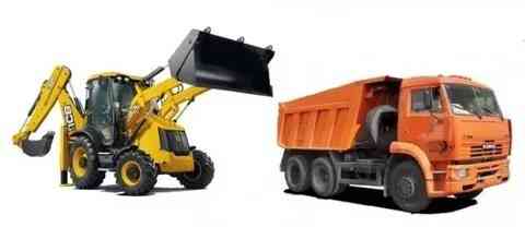 Услуги экскаватора-погрузчика JCB3CX, камаз самосвал 15т Донецк