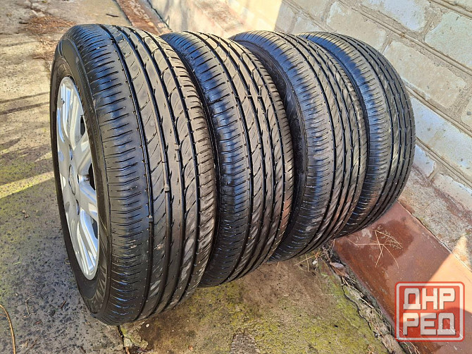 4 колеса R14 на литых дисках Донецк - изображение 1
