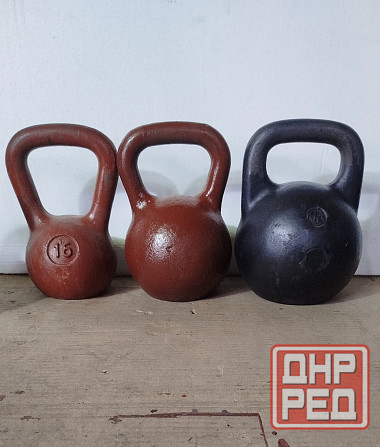 Гири 16 24 32 кг Донецк - изображение 1