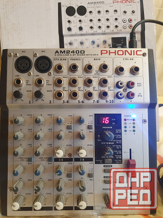 Микшерный пульт Phonic AM 240D Донецк - изображение 6