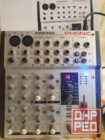 Микшерный пульт Phonic AM 240D Донецк - изображение 7
