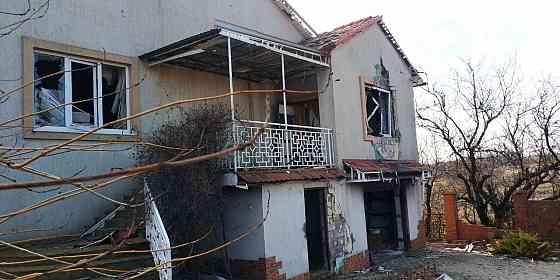 продажа земли и поврежденного дома в Широкино (Новоазовский район) рядом с морем Мариуполь