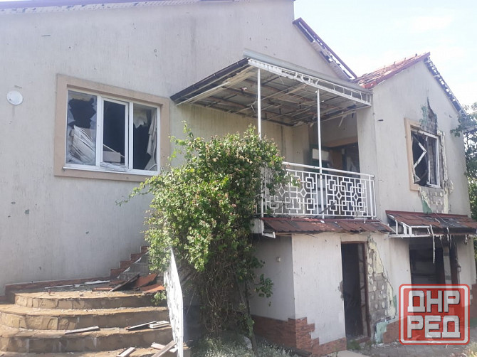 продажа земли и поврежденного дома в Широкино (Новоазовский район) рядом с морем Мариуполь - изображение 1