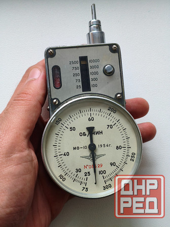 Тахометр ио-10 1954 г. Донецк - изображение 4