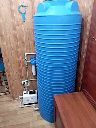 Установка водонакопительных баков и насосных станций. Макеевка