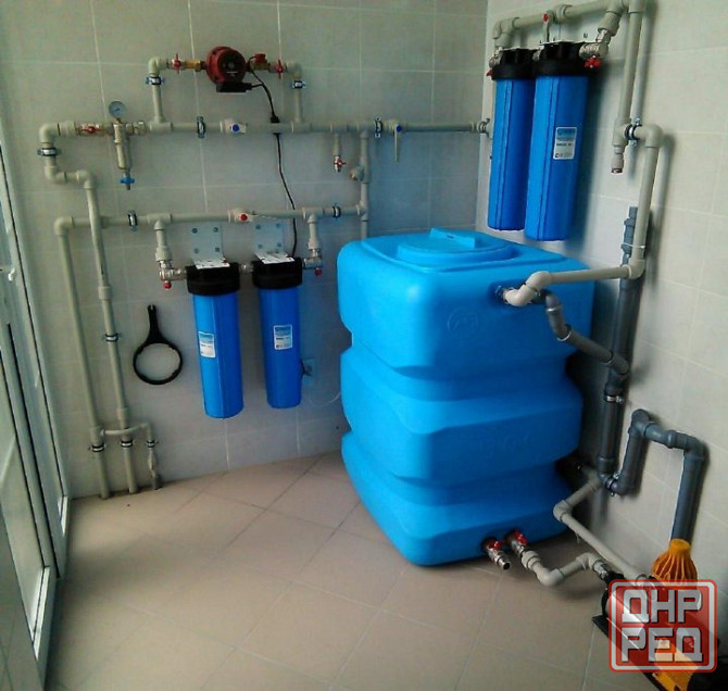 Установка водонакопительного бака Донецк - изображение 2