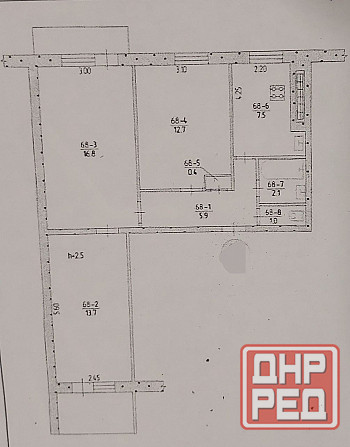 3 ком.кв 60 лет ссср Мариуполь - изображение 8