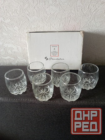 Набор стопок, обьем 80 гр Макеевка - изображение 1