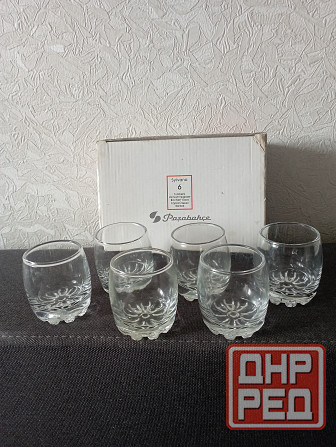 Набор стопок, обьем 80 гр Макеевка - изображение 2