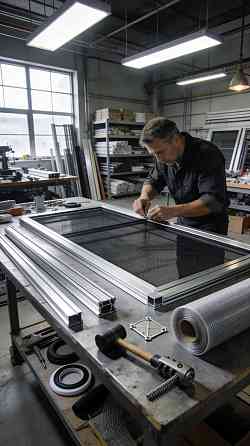 Сборщик москитных сеток и жалюзи Донецк