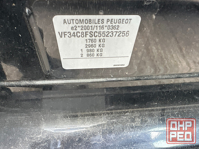 Peugeot-308 2007-2013 на разбор запчасти Донецк - изображение 5