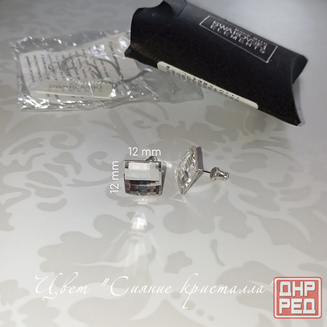 Серьги Swarovski Донецк - изображение 2