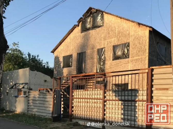 Продам земельный участок с недостроенным зданием Донецк - изображение 1