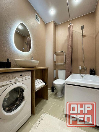 Сдается уютная, светлая однокомнатная квартира в Ворошиловском районе. Донецк - изображение 5