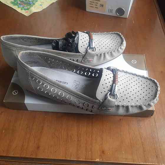 Продам мокасины Rieker, натуральная кожа, 39-й размер Донецк