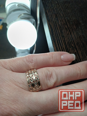 Кольцо золотое Макеевка - изображение 1