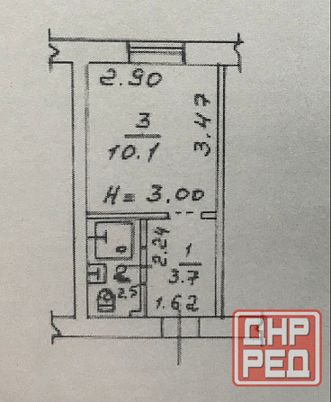 Продажа однокомнатной квартиры Донецк - изображение 11