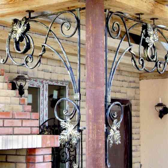 Изготовим Ограды на кладбище, решетки на окна, козырьки над дверями. Донецк