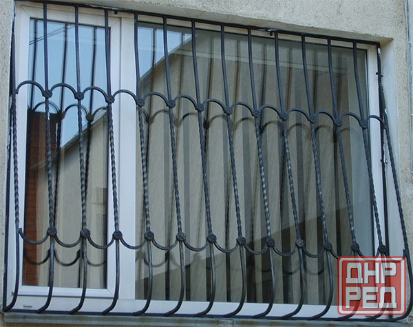 Изготовим Ограды на кладбище, решетки на окна, козырьки над дверями. Донецк - изображение 4