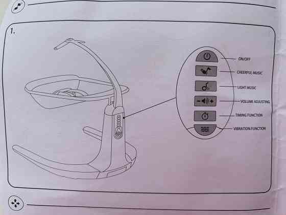 Шезлонг для укачивания Донецк