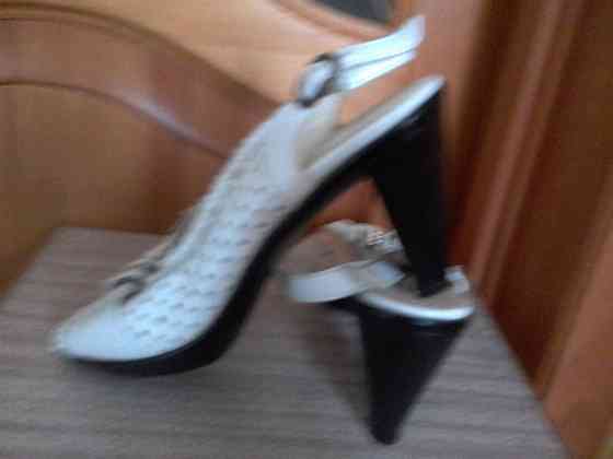 Босоножки женские Mario Muzi (Турция) натурал. кожа. Босоножки каблук и танкетка. Донецк