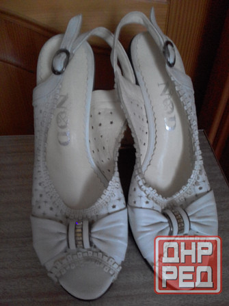 Босоножки женские Mario Muzi (Турция) натурал. кожа. Босоножки каблук и танкетка. Донецк - изображение 5