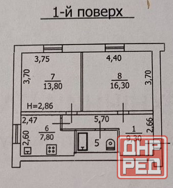 Продам 2ком + Гараж Макеевка, Воровского Макеевка - изображение 9