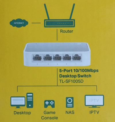 Коммутатор TP-Link TL-SF1005D Донецк